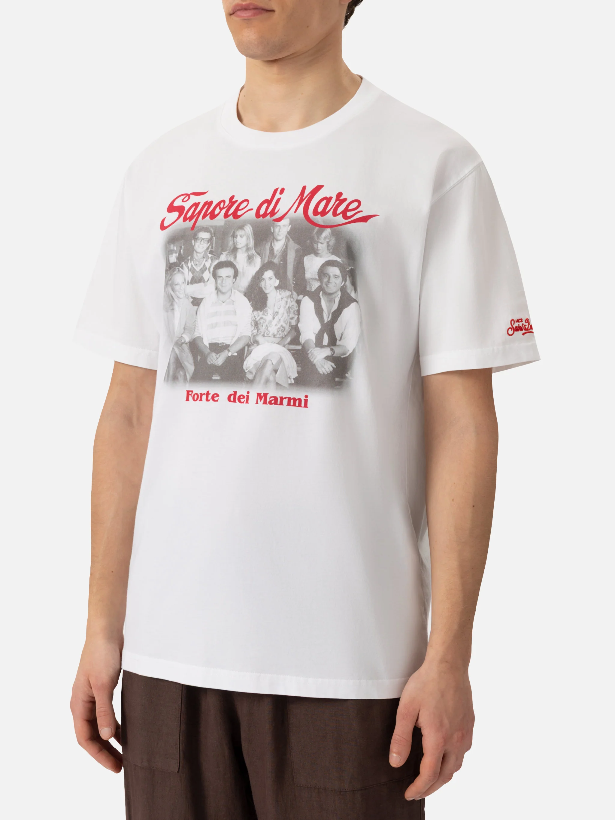 Katoenen heren-T-shirt met 