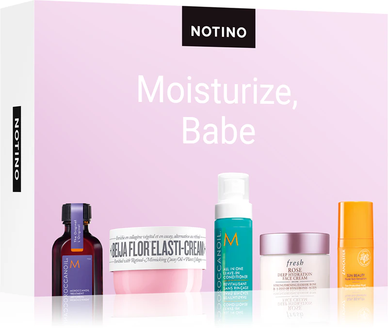 Beauty Discovery Box Notino Moisturize, conjunto Babe para mulheres