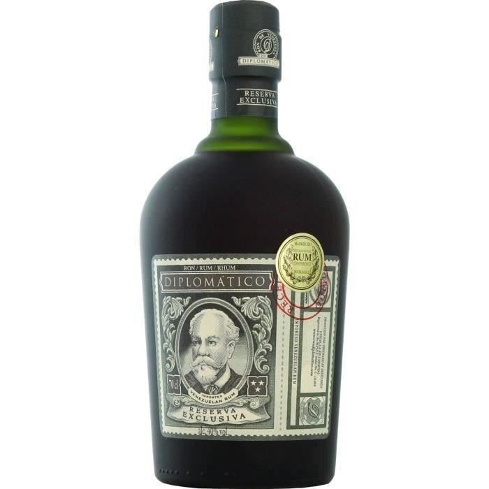Diplomatico Reserva Exclusiva Rum - Rum invecchiato - Venezuela - 40% ABV - 70cl - Senza custodia
