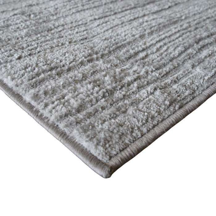 Tappeto contemporaneo grigio chiaro 120x166