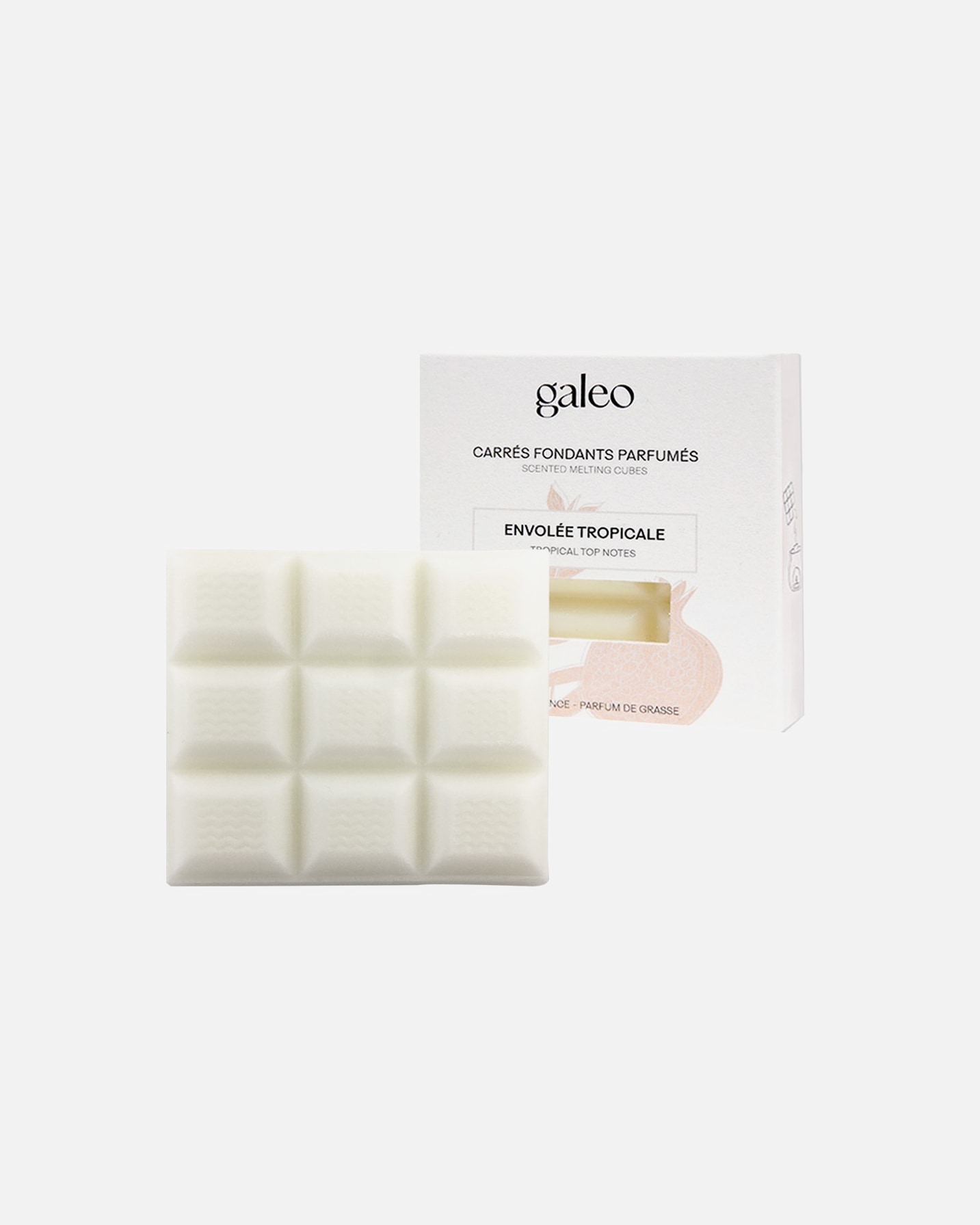 Galeo Carrés fondants parfumés envolée tropicale