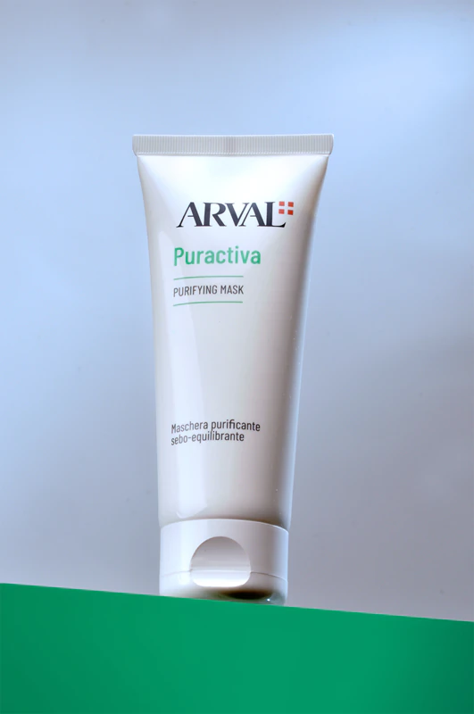 Máscara facial calmante purificante Arval Puractiva