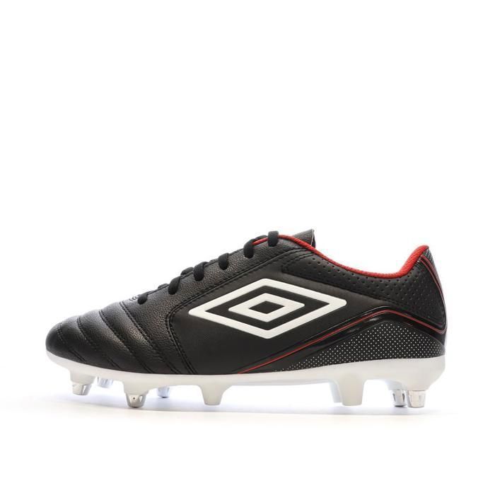 Botas de rugby negras Umbro Net Classico SG para hombre