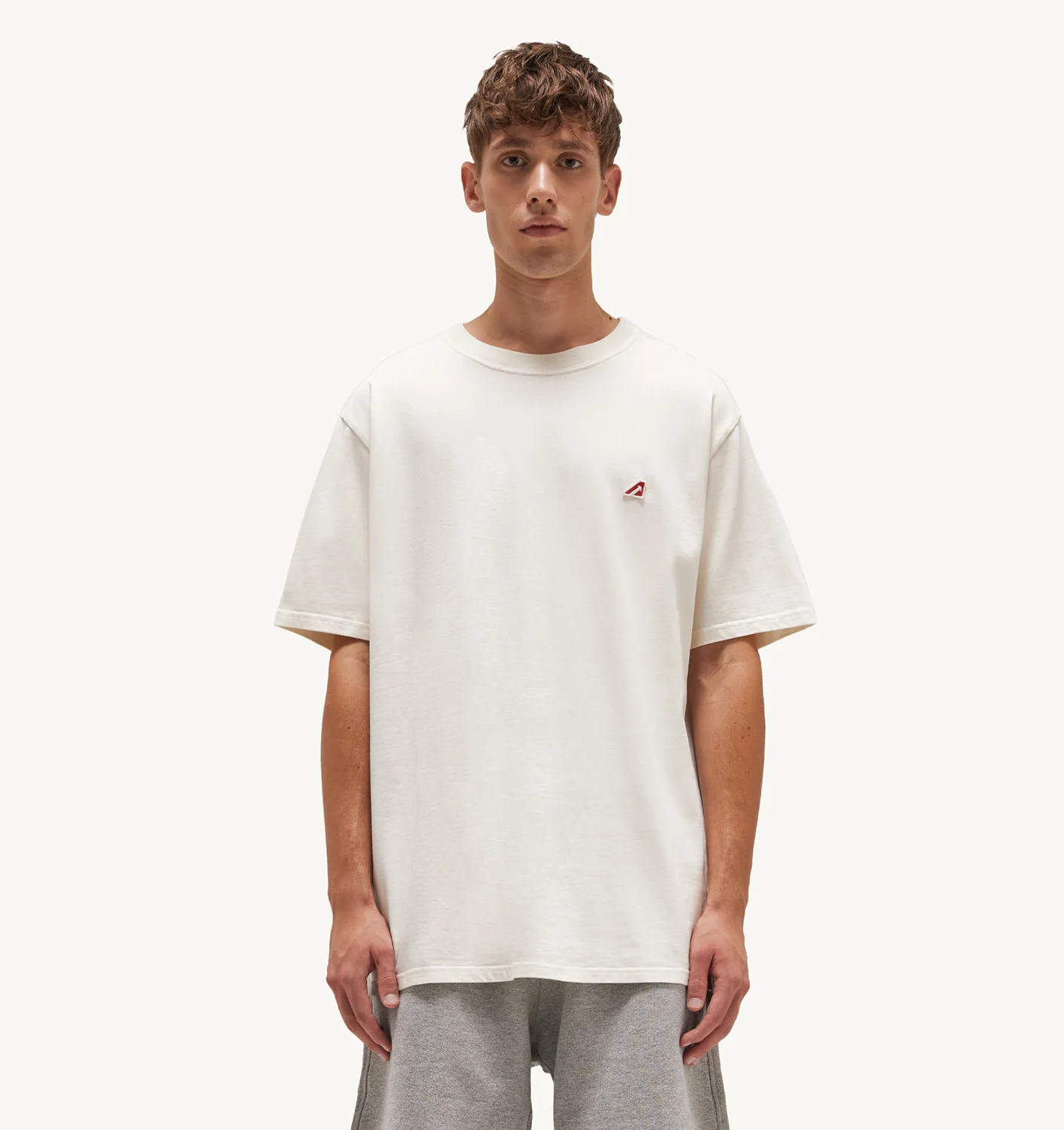 TRICOU AVORIO CU CROIALĂ RELAXATĂ