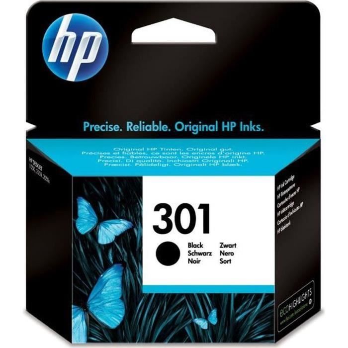 HP 301 Genuine Black Ink Cartridge (CH561EE) for HP Envy 4505 and HP DeskJet 1050/1512/2548/3057A