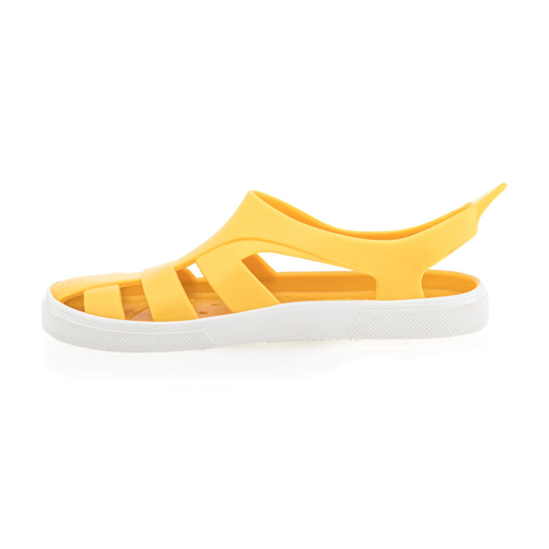 Gule gutteflip-flops / sandaler med string