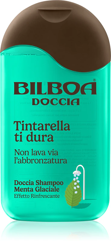 Bilboa Menta Glaciale Doccia gel de banho prolongador do bronzeado