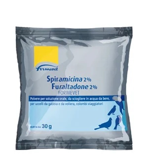 FORMEVET Spiramycine 2% Furaltad 2%-30G