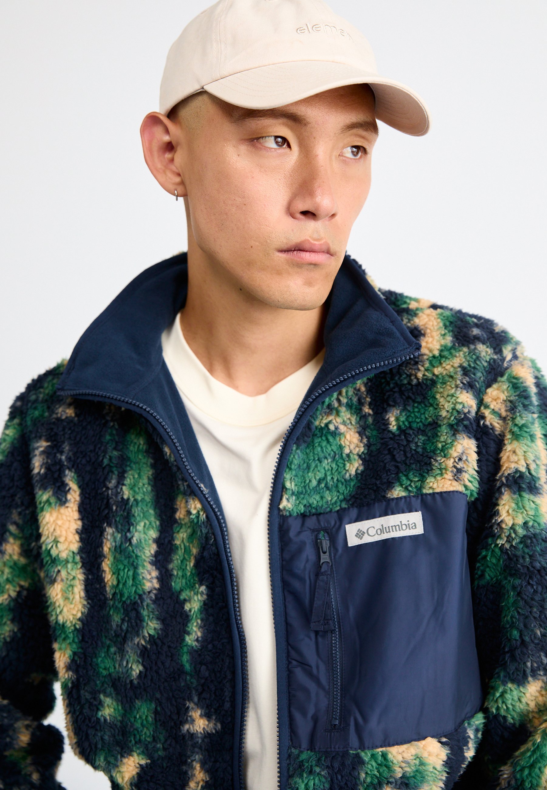 Veste polaire réversible Columbia WINTER PASS™ - bleu marine universitaire