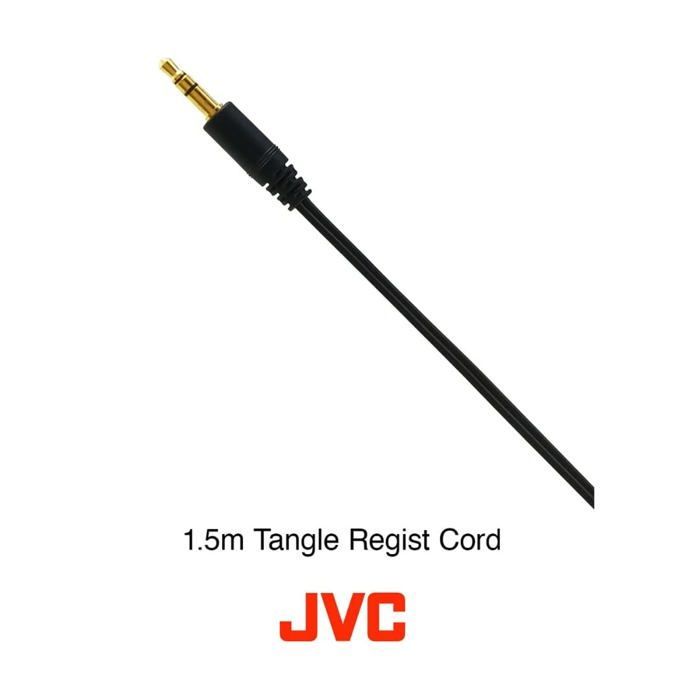 Auriculares - JVC - HA-L50-BE - Ligeros - Plegables - Conector de 3,5 mm