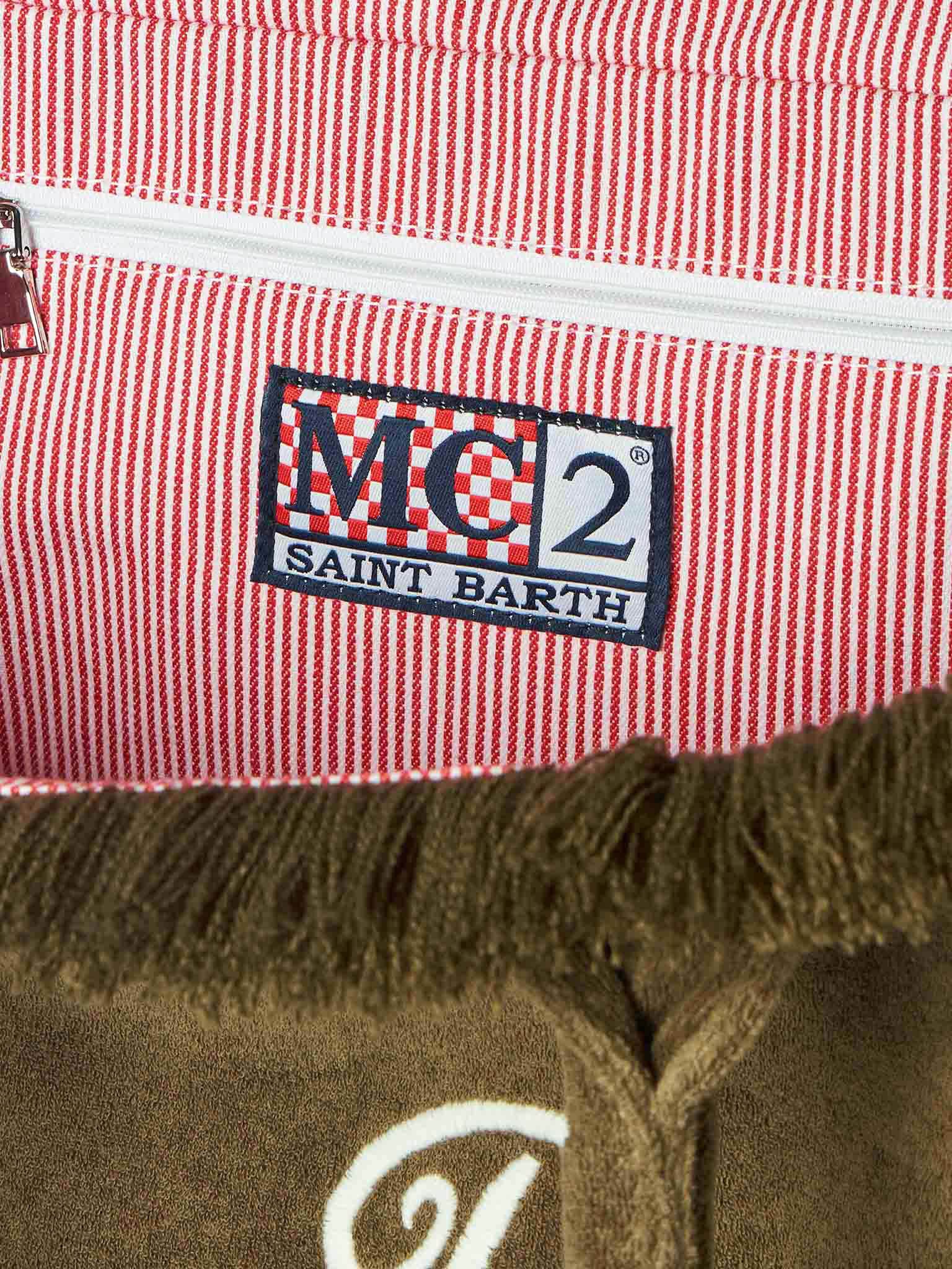 Vanity-Tasche in grüner Militärfarbe