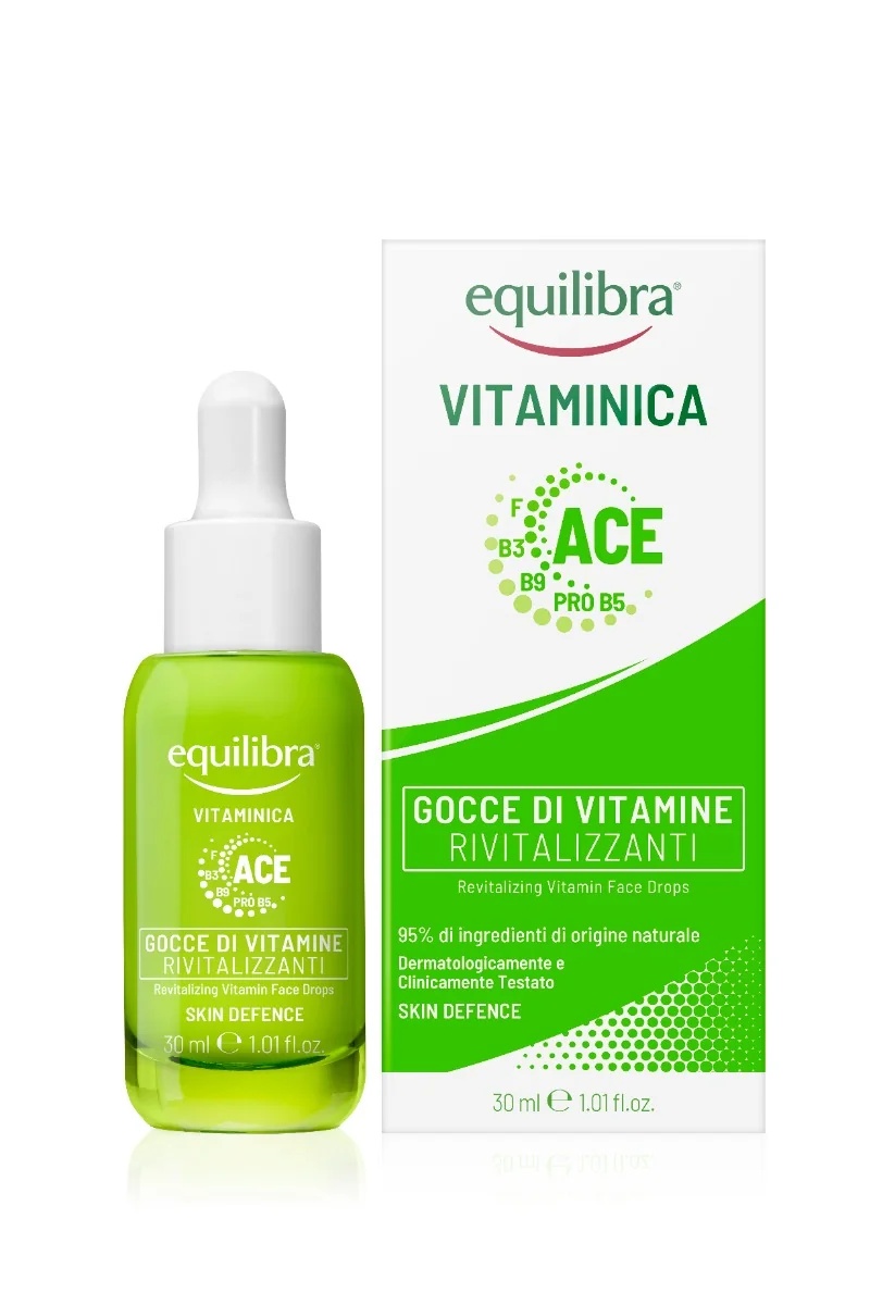EQUILIBRA Equilibra Vitaminic Face Revitalising Vitamin Drops 30ml Αναζωογονητικός ορός προσώπου