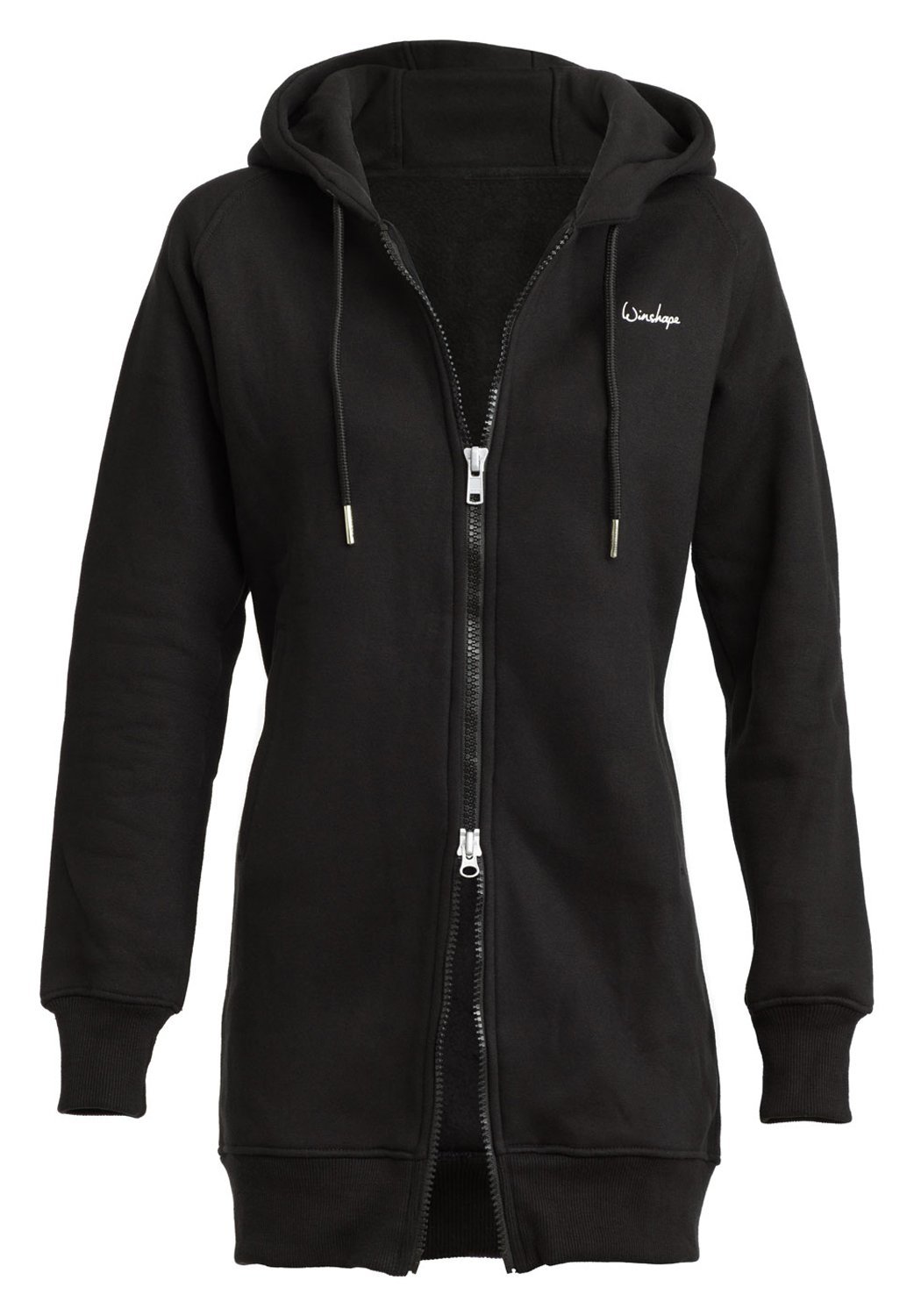 Winshape Zip-up sweatshirt - zwart