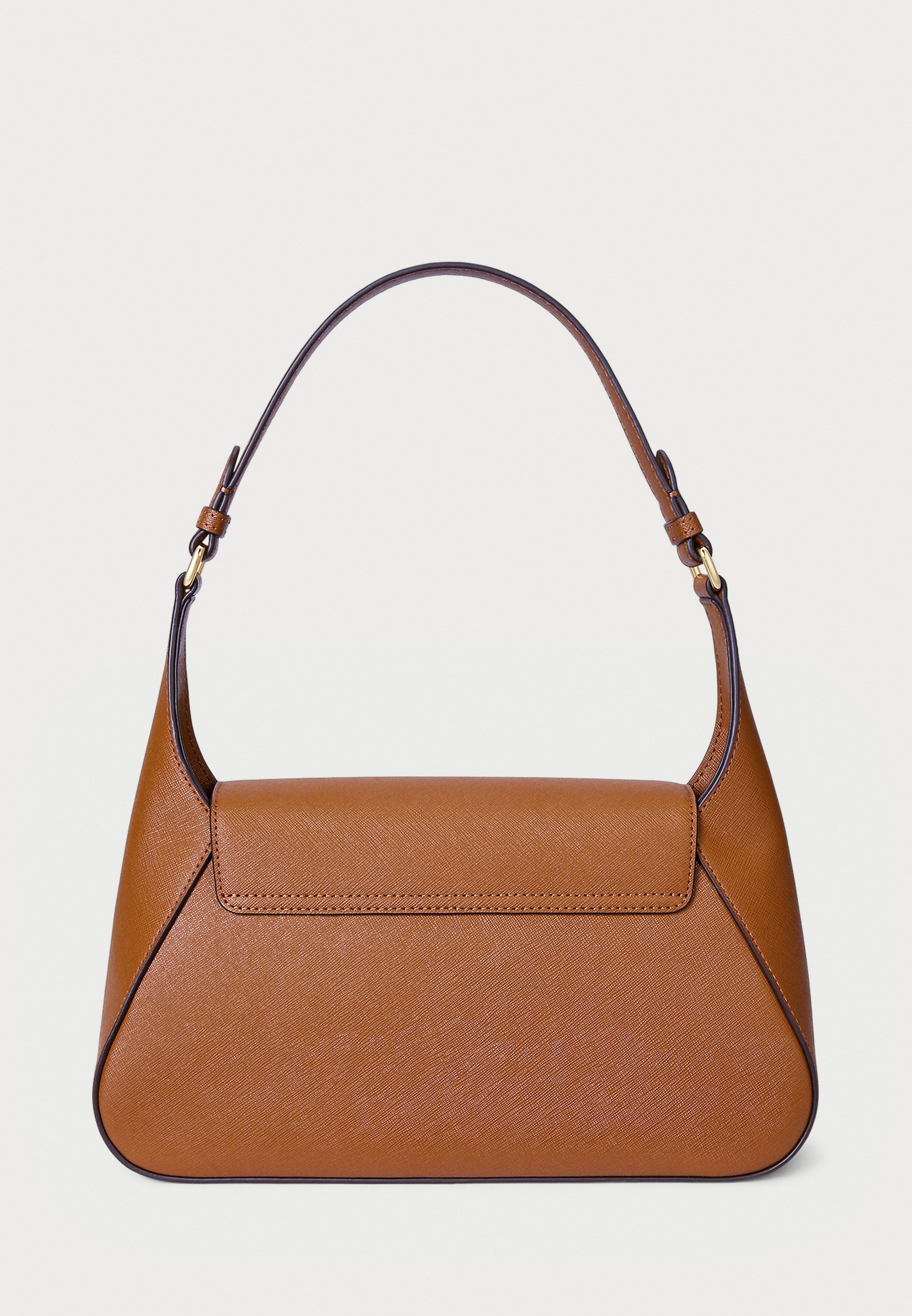 Lauren Ralph Lauren CROSSHATCH MEDIUM SCHYLAR SHOULDER BAG - Torebka - lauren tan