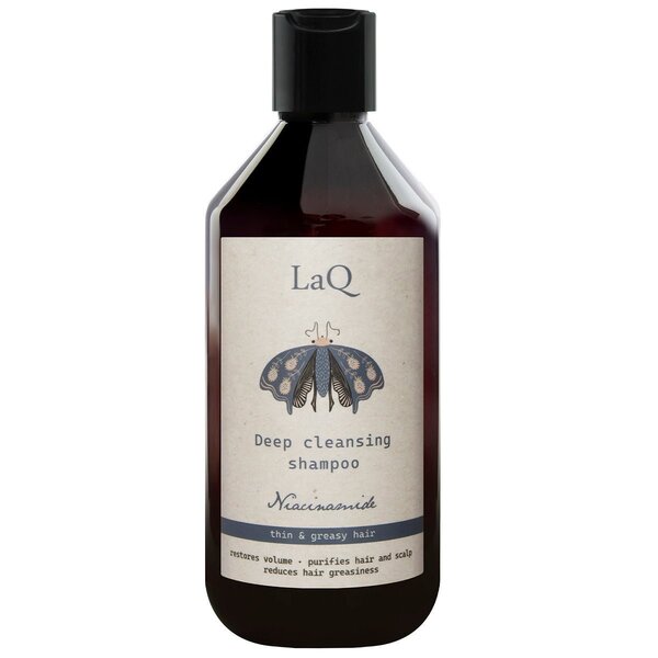 Shampoo de Limpeza Profunda LaQ com Niacinamida 300ml