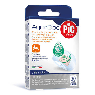 Pic AquaBloc pyöreät laastarit 20 kpl 20 kpl
