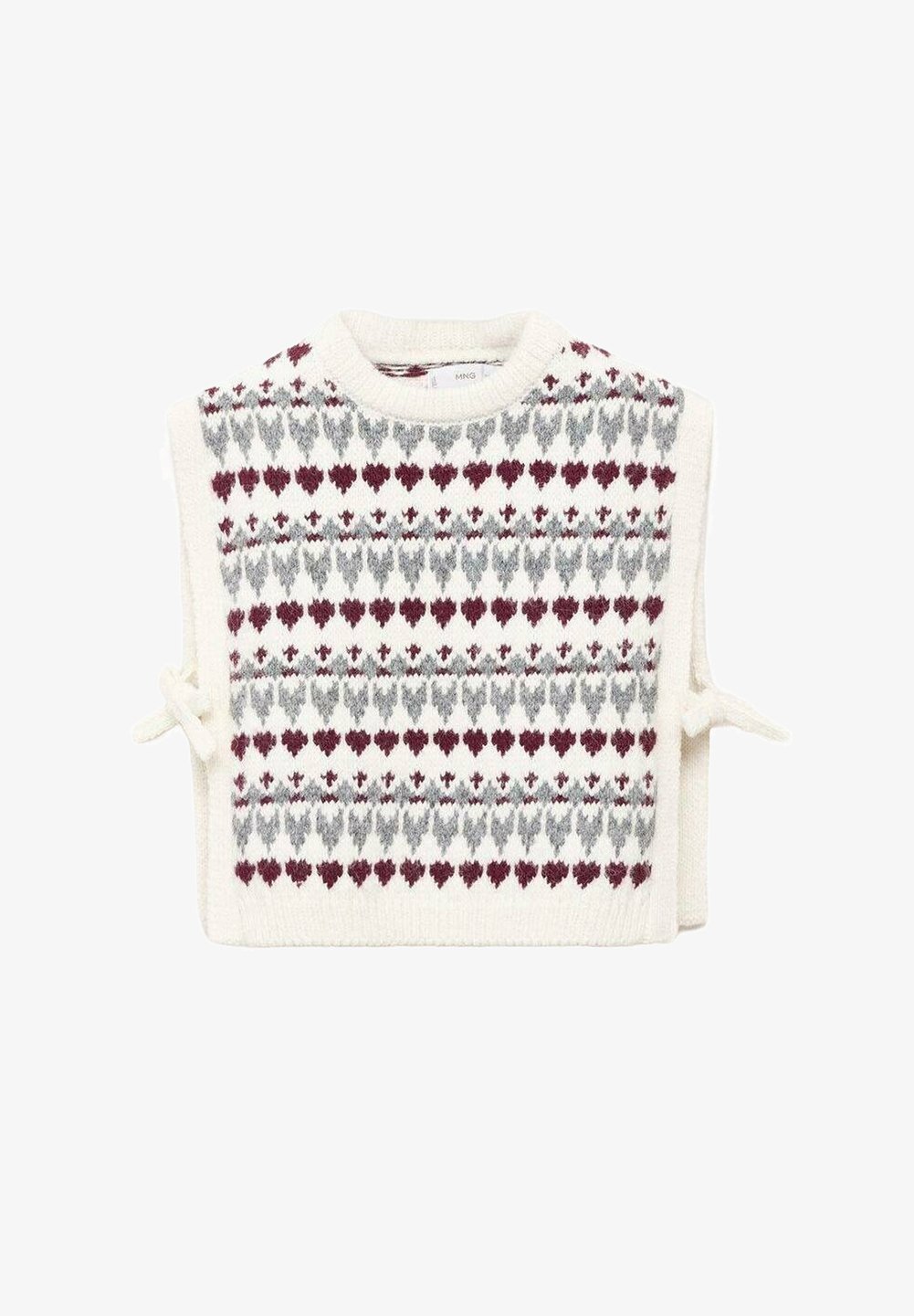 Mango Kids KID - Gilet - blanc cassé