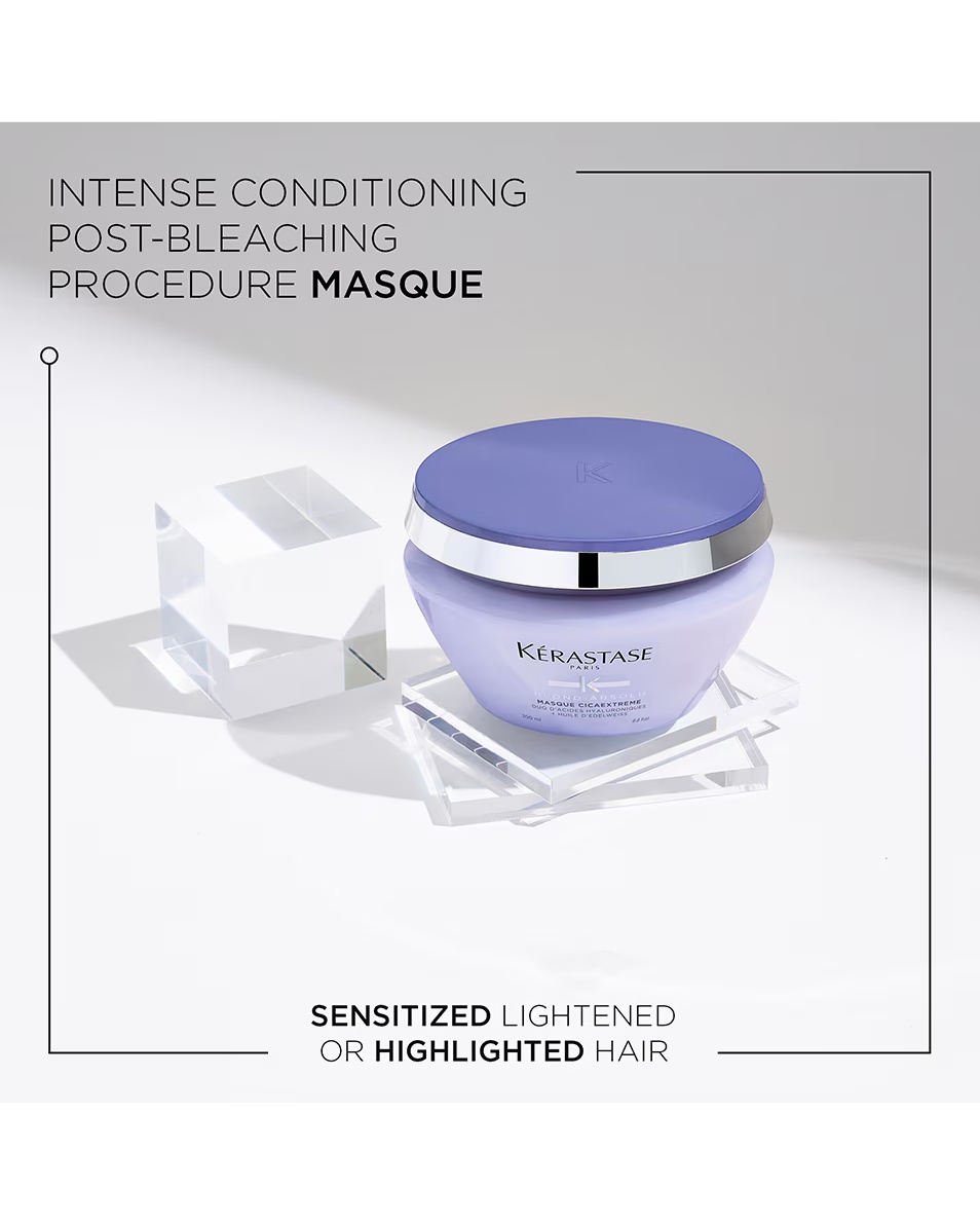 Masca de păr KÉRASTASE BLOND ABSOLU MASQUE CICAEXTREME INTENS pentru păr blond extrem de tratat