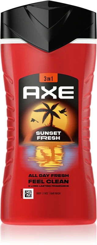 Axe Sunset Fresh gel za prhanje za obraz, telo in lase