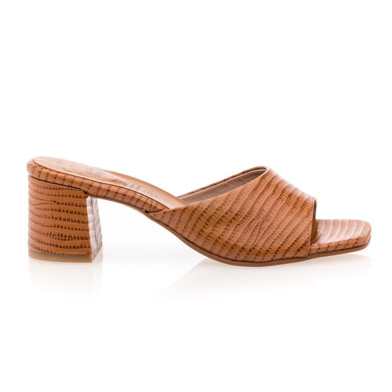 Brune mules/tresko til dame