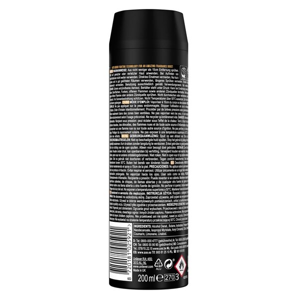 Axe Dark Temptation XL dezodor és testpermet 200ml
