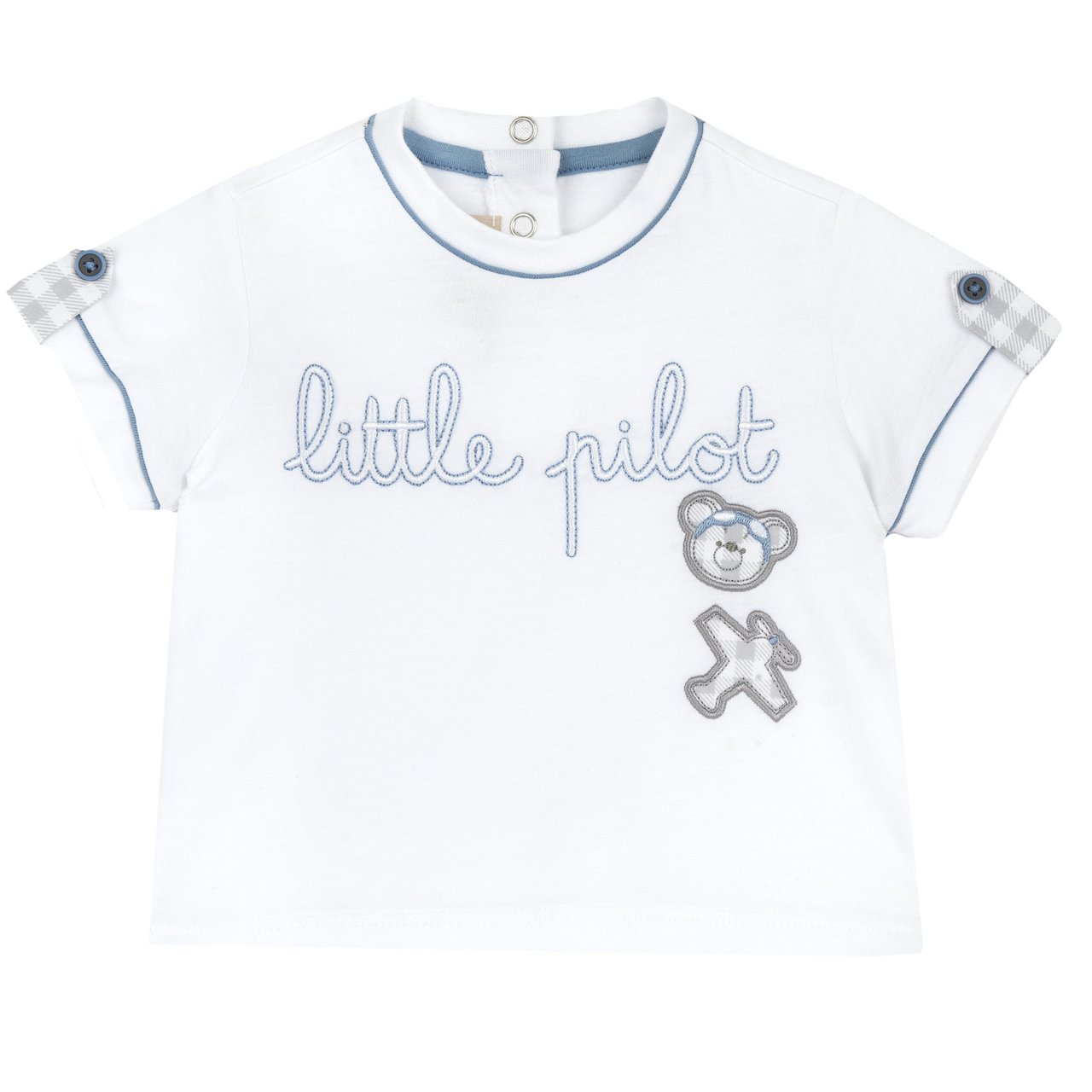 Camiseta manga corta little pilot