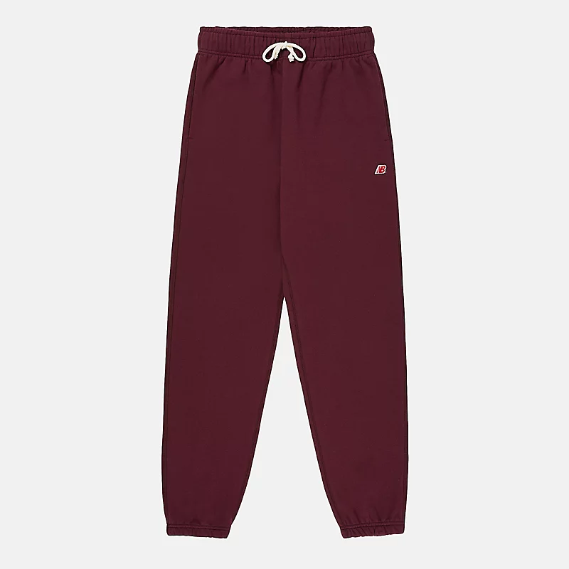 Herren-Jogginghose Core, hergestellt in den USA - NB BURGUNDY