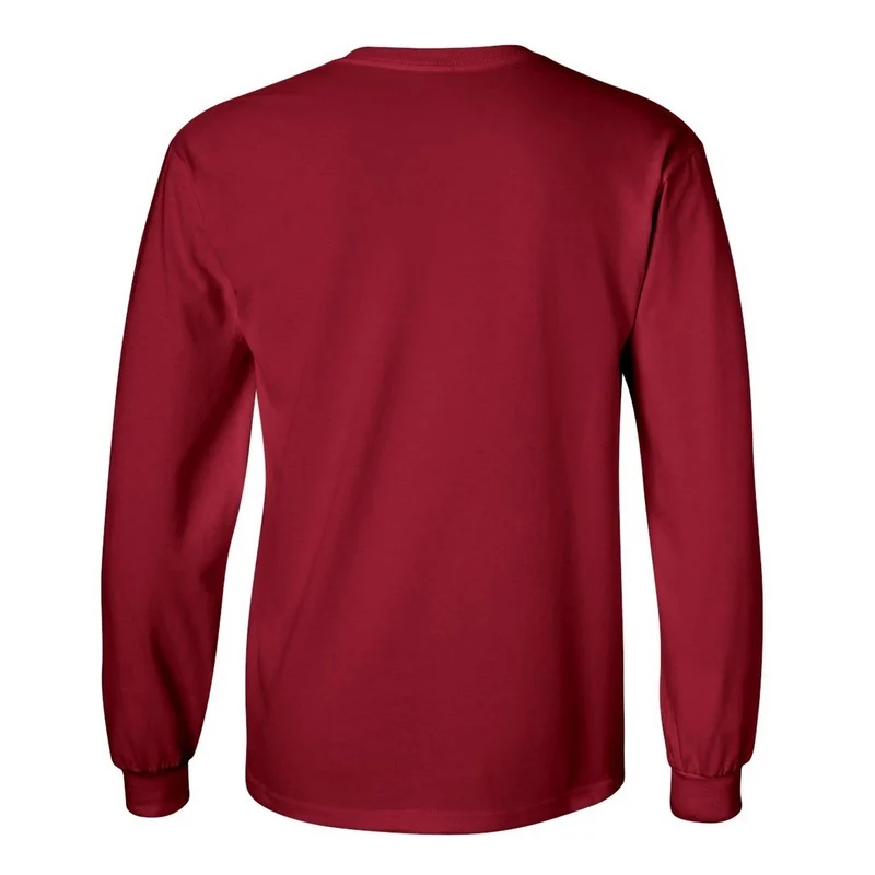  Basic T-shirt met lange mouwen, verkrijgbaar in 22 verschillende kleuren (Gildan)