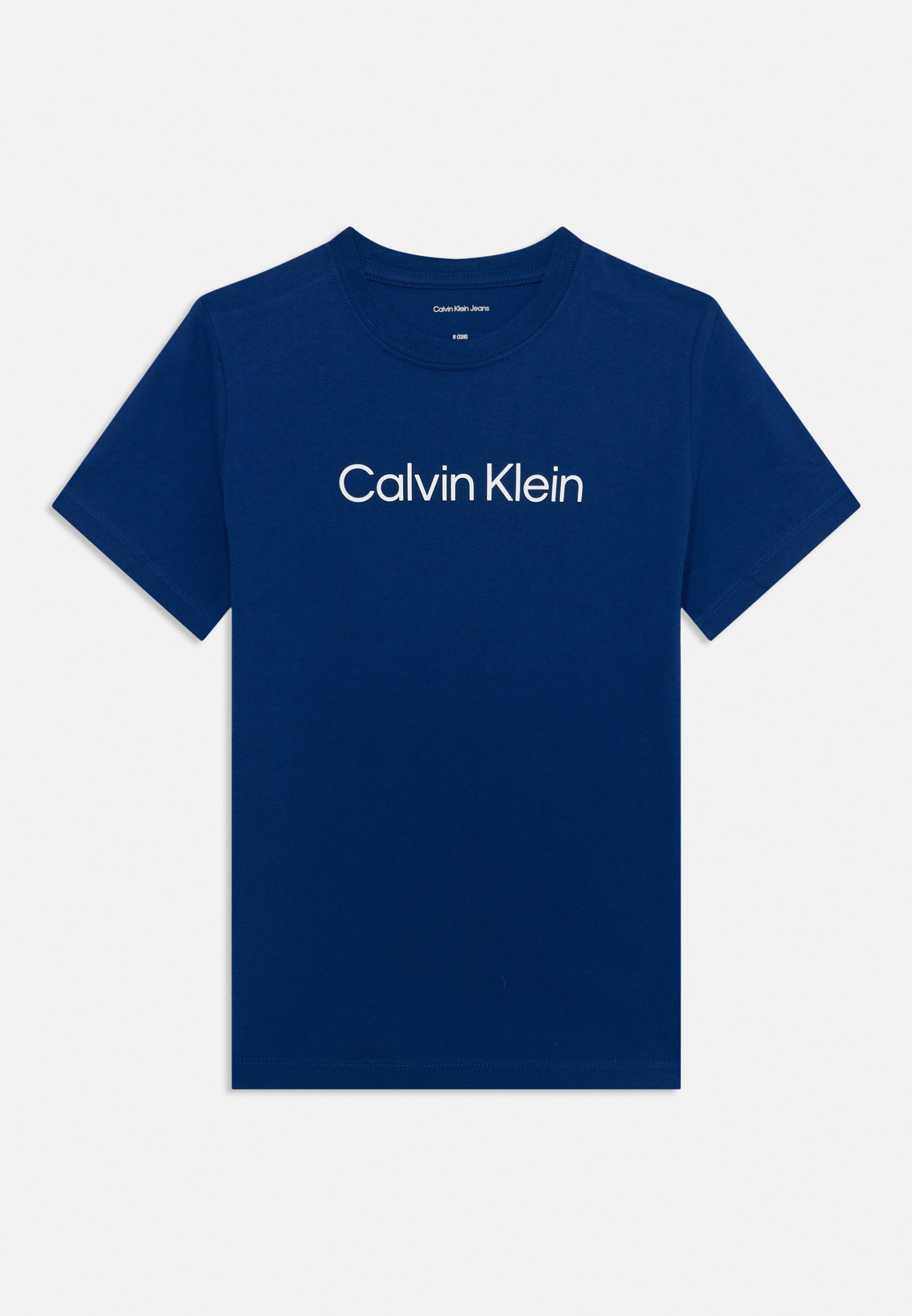 Calvin Klein Jeans LOGO UNISEX - T-shirt met print - felblauw