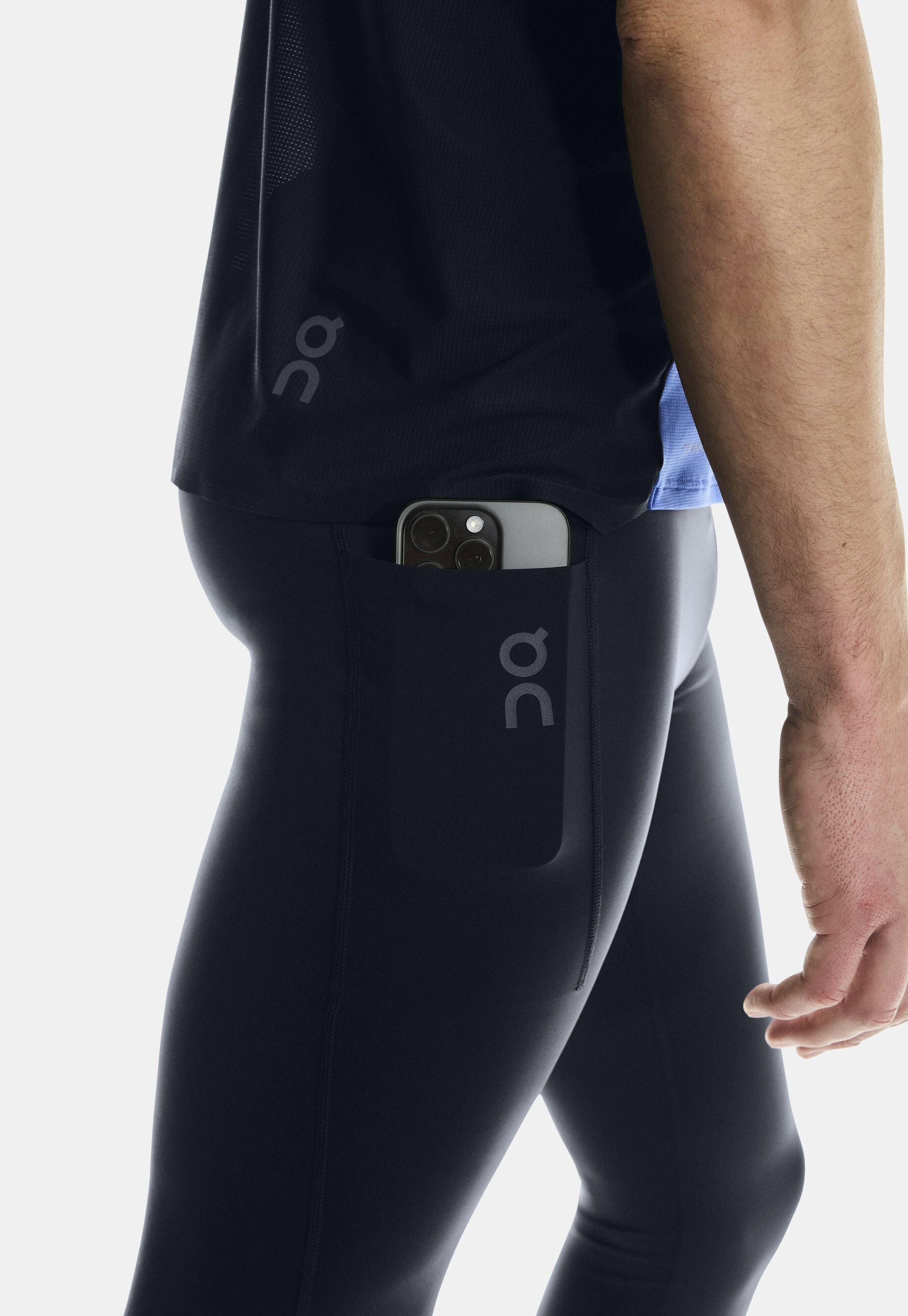 On PERFORMANCE - Leggings da corsa - blu navy
