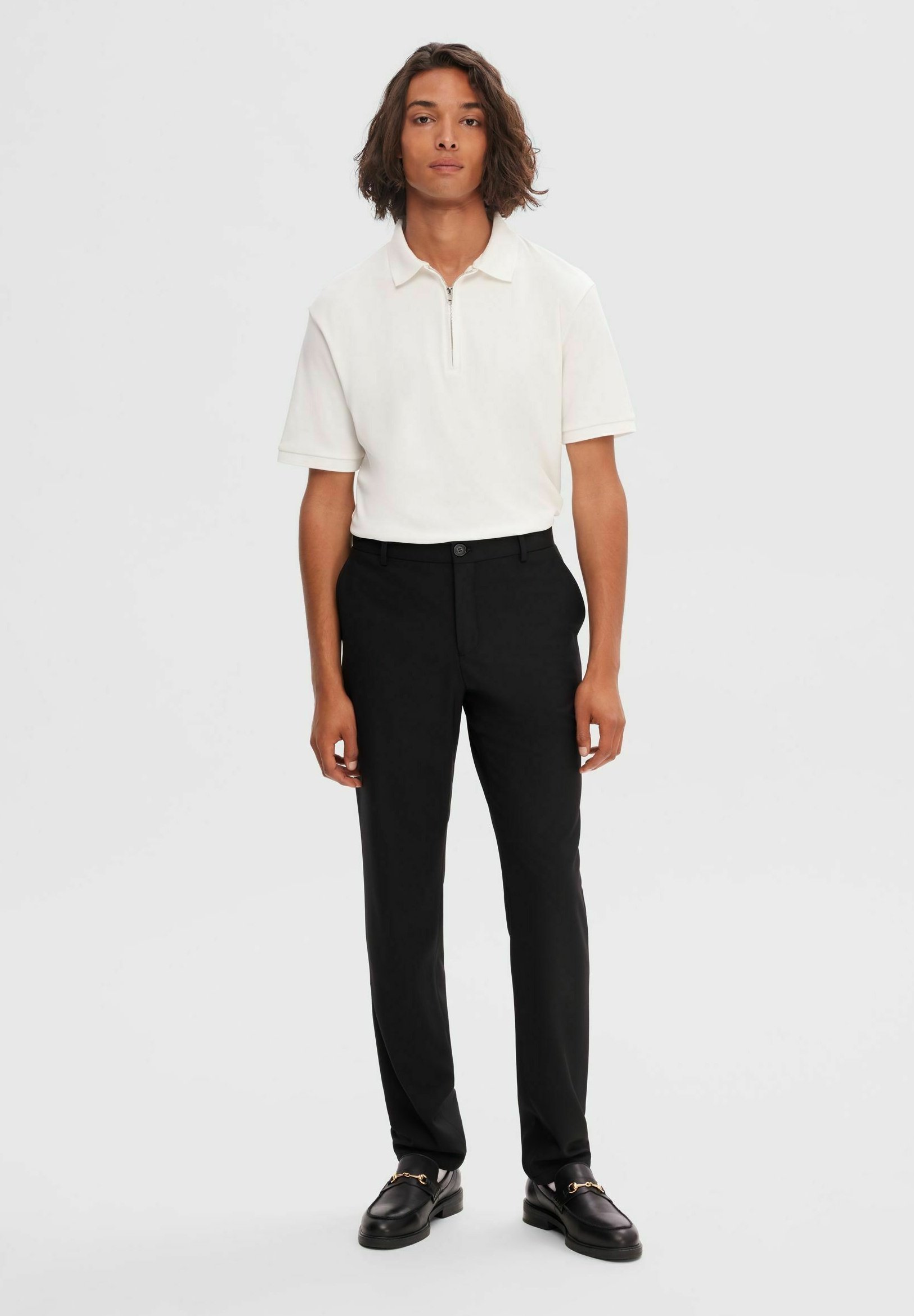 Selected Homme ROBERT FLEX NOOS - Chinos - black