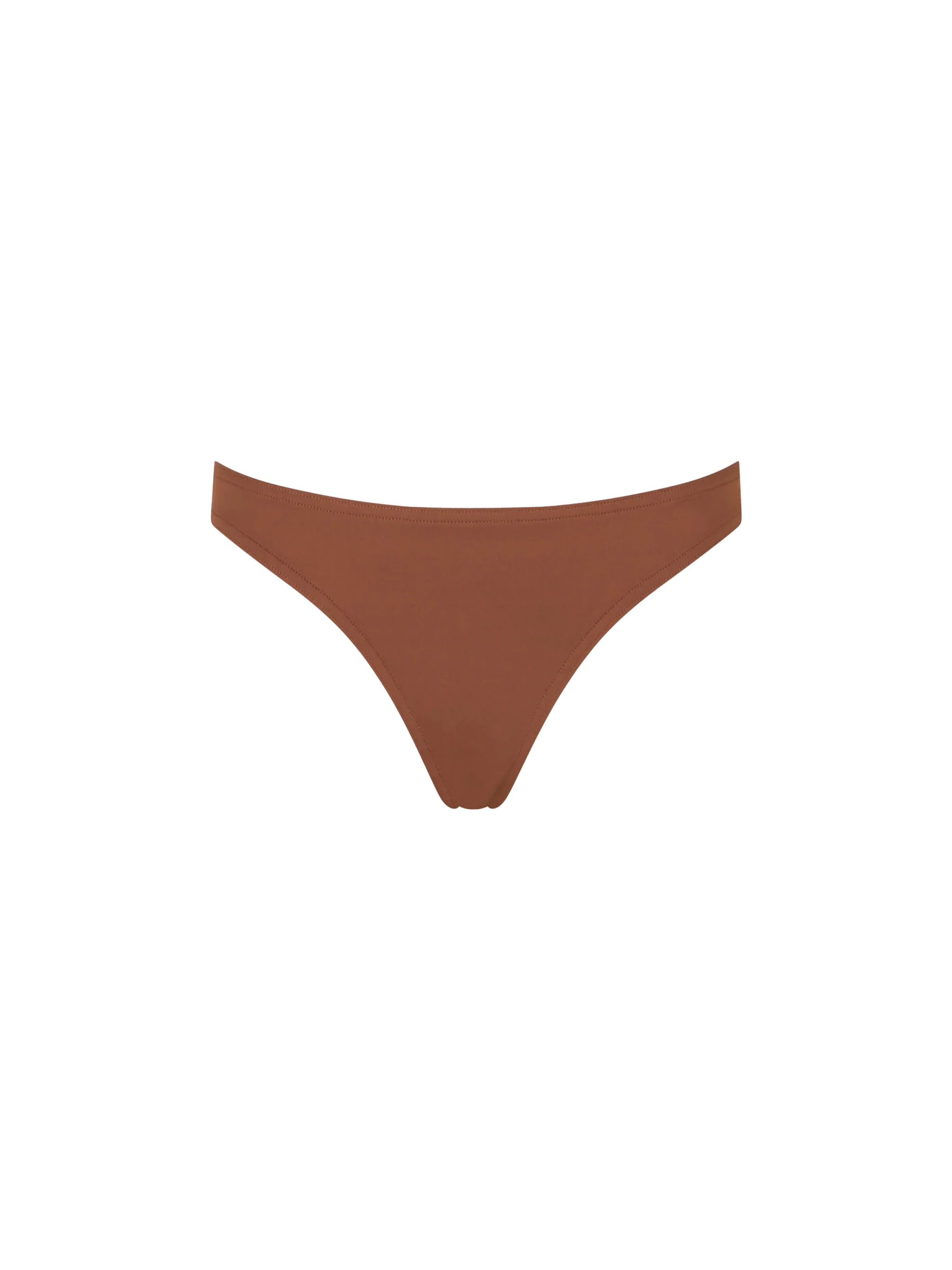 Culotte de bain marron pour femme Maia