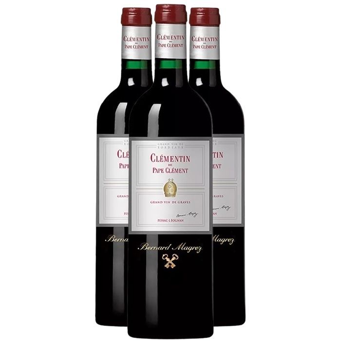 Château Pape Clément Pessac-Léognan Clémentin de Pape Clément 2020 - White Bordeaux Wine (3x75cl)