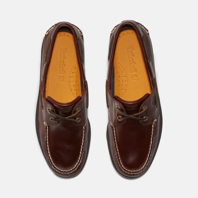 Scarpa da Barca Classica da Uomo in marrone