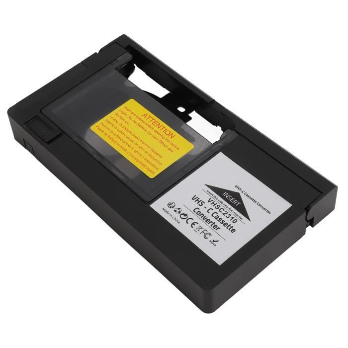 Adaptador de casete - OMABETA - VHS C - Reproducción y grabación - Compatible con múltiples cintas