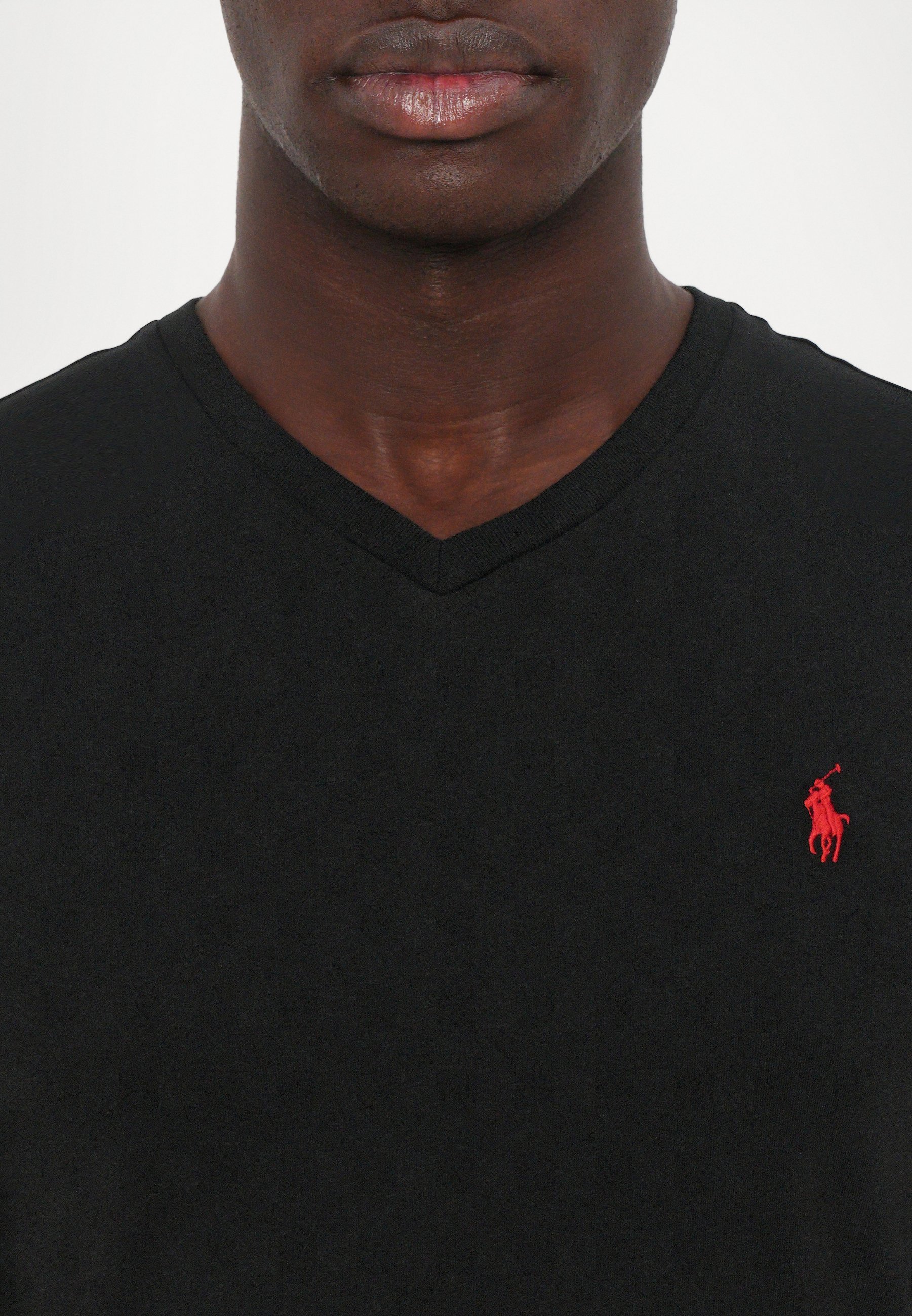 Polo Ralph Lauren LÜHIKESTE VARRUKATEGA T-särk - must
