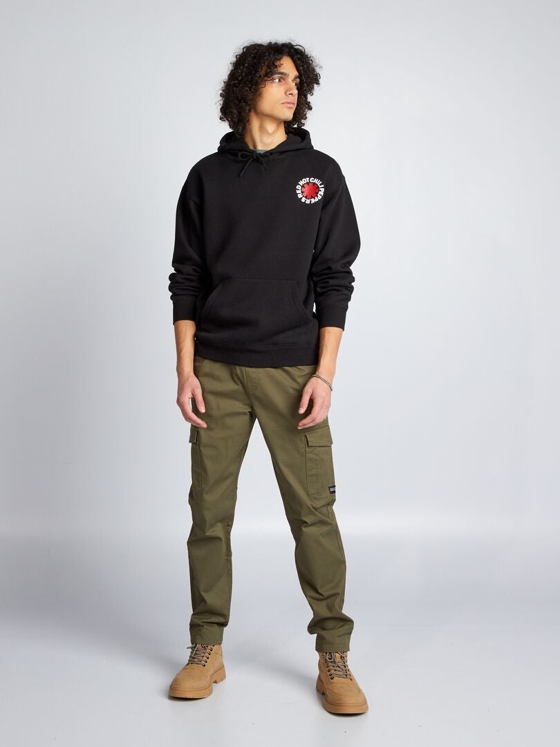 Moletom com capuz Red Hot Chili Peppers - Preto