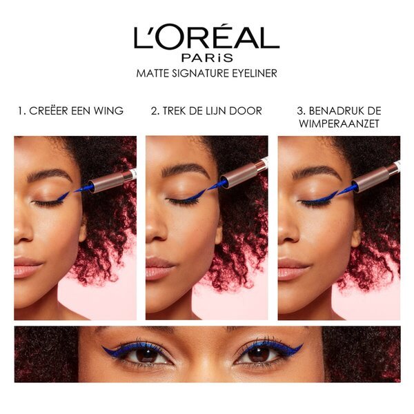 L'Oréal Paris Matte Signature 01 crni tuš za oči