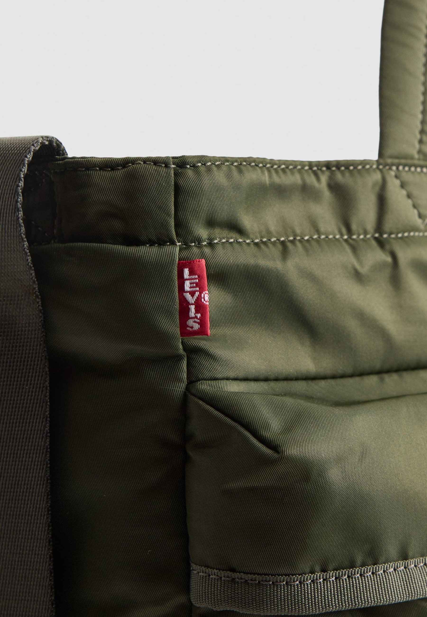 Borsa tote Levi's® MISSION BAY UNISEX - colore verde oliva