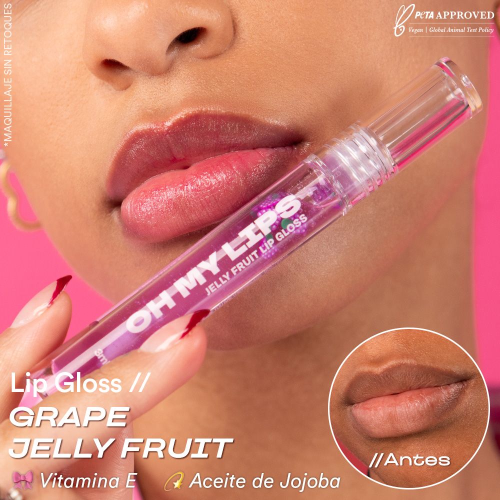 Сјај за усне Oh My Lips Jelly Fruit Сјајеви за усне и сјајеви за усне