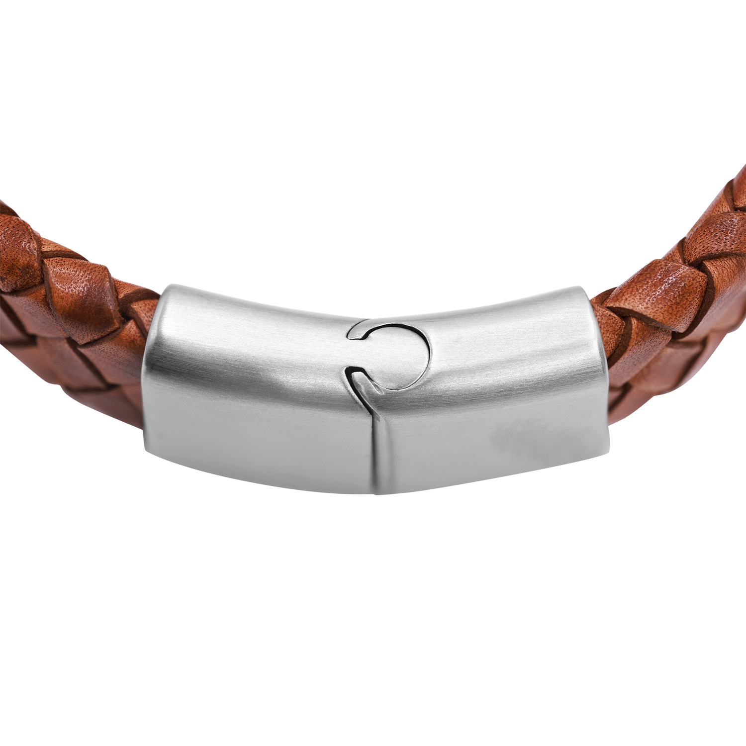 Heideman Bracelet en cuir Keno cognac