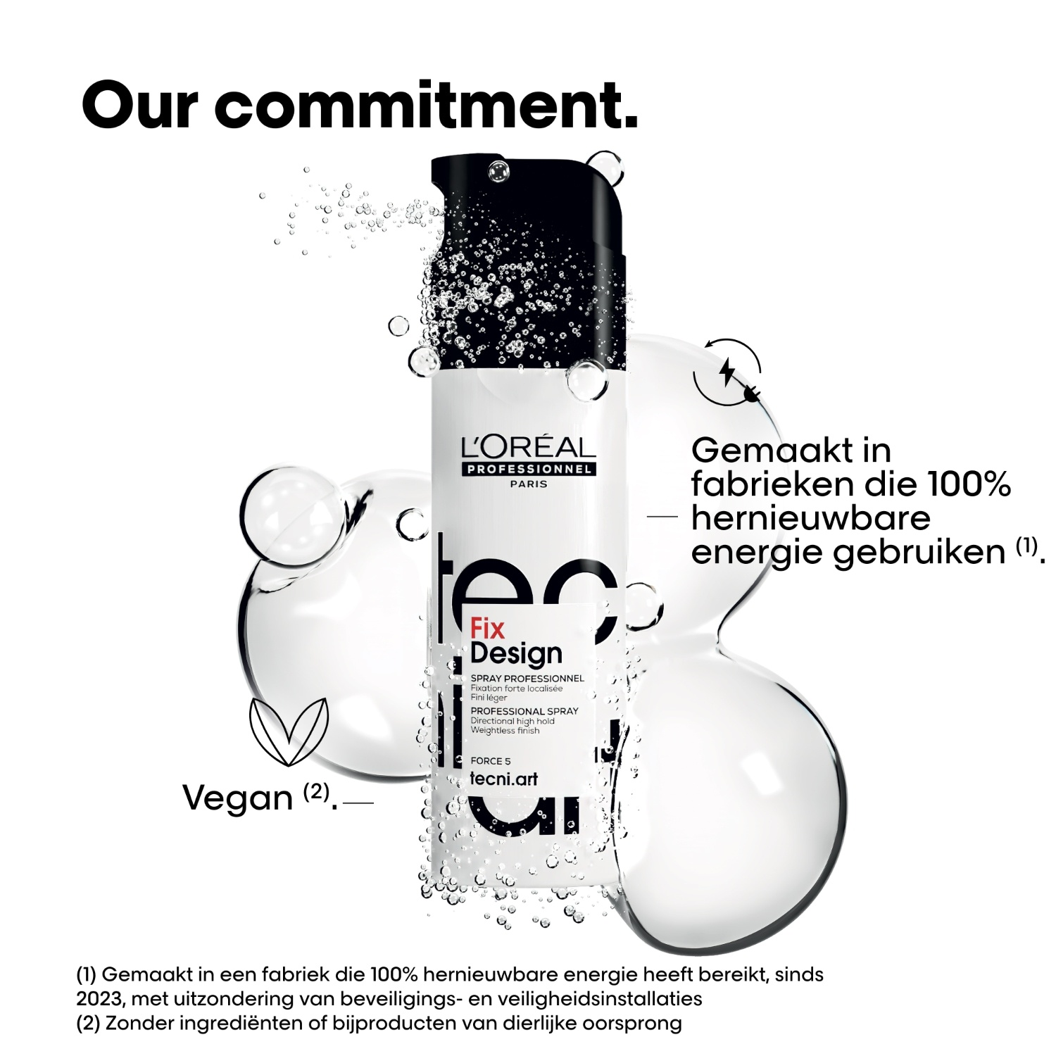 L'Oréal Professionnel plaukų lakas TecniArt Fix Design - 200 ml