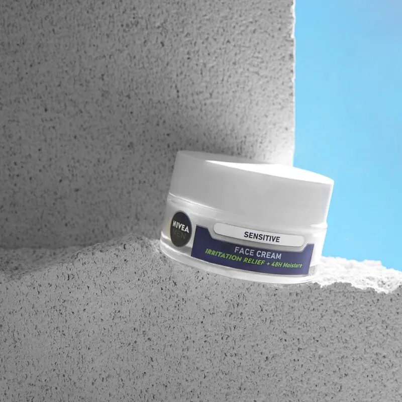 Nivea Men Sensitive Intensywnie nawilżający krem dla mężczyzn do skóry wrażliwej