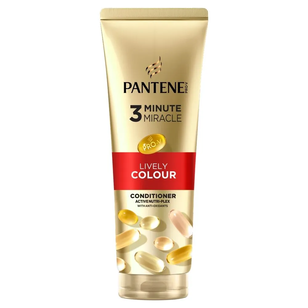 Pantene Pro-V 3 Minute Miracle Lively Colour Odżywka do włosów farbowanych