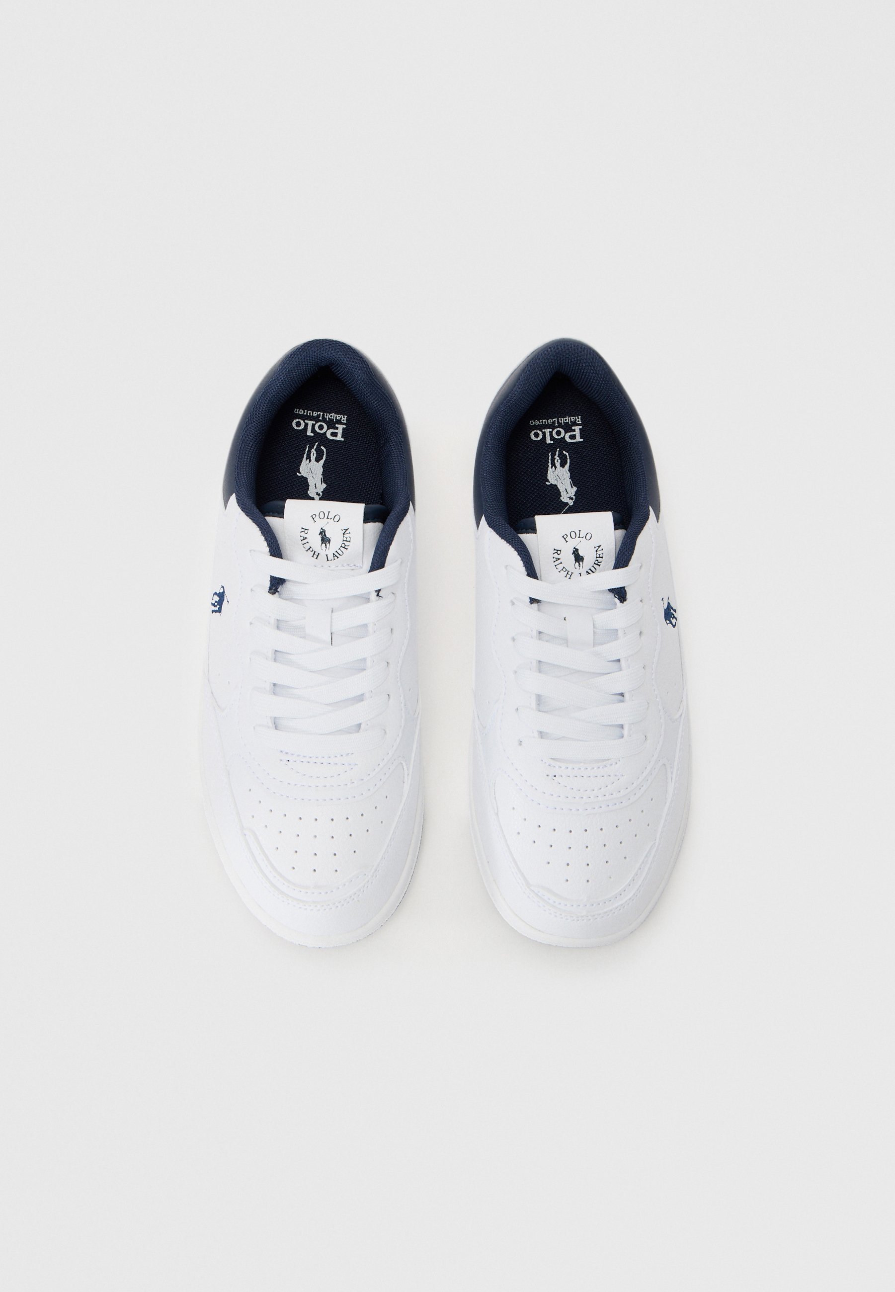 Polo Ralph Lauren MASTERS COURT II UNISEX - Sneakers - wit/marineblauw