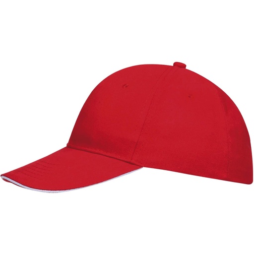  Gorra De 6 Paneles Modèle Buffalo Sols