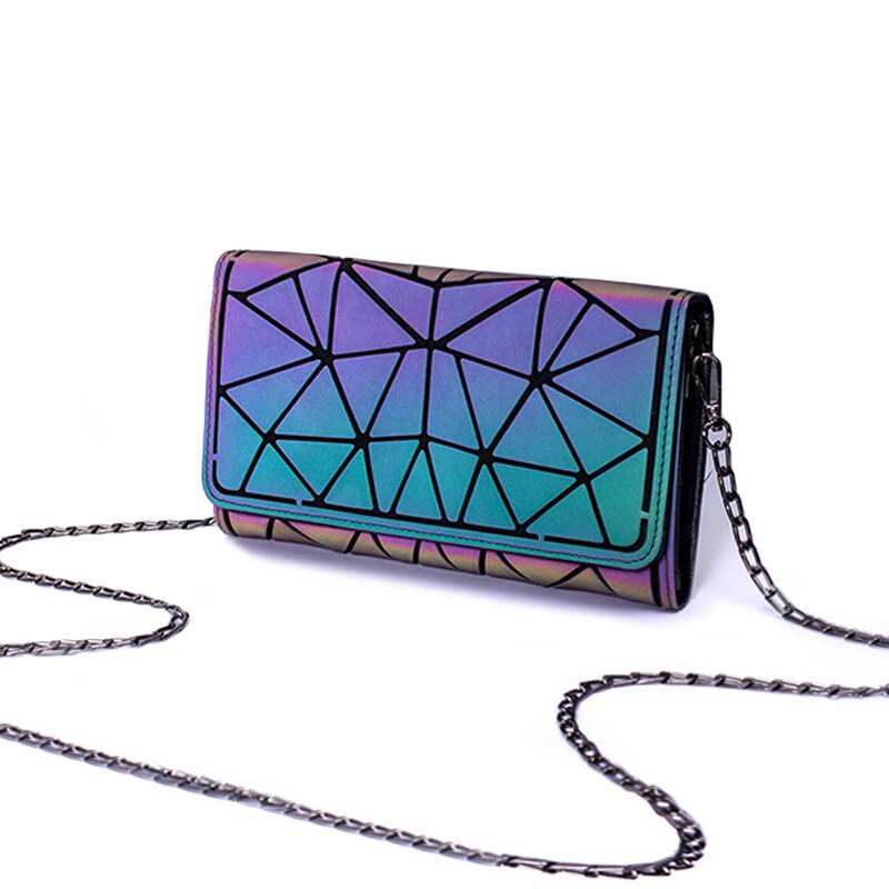 2020 Luminous Crossbody torby damski lancuszek na ramie torba luksusowy projektant kobiet skladane geometryczne kopertowki