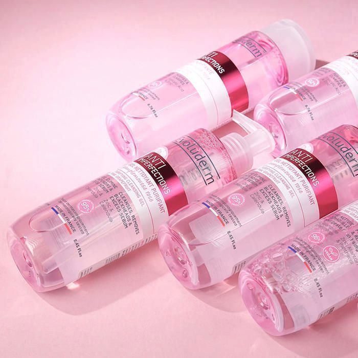 EVOLUDERM - Coffret Peau Zéro Défaut Anti-Imperfections - Box Flower - Idéal cadeau Noël, Anniversaire, Fête des Mères