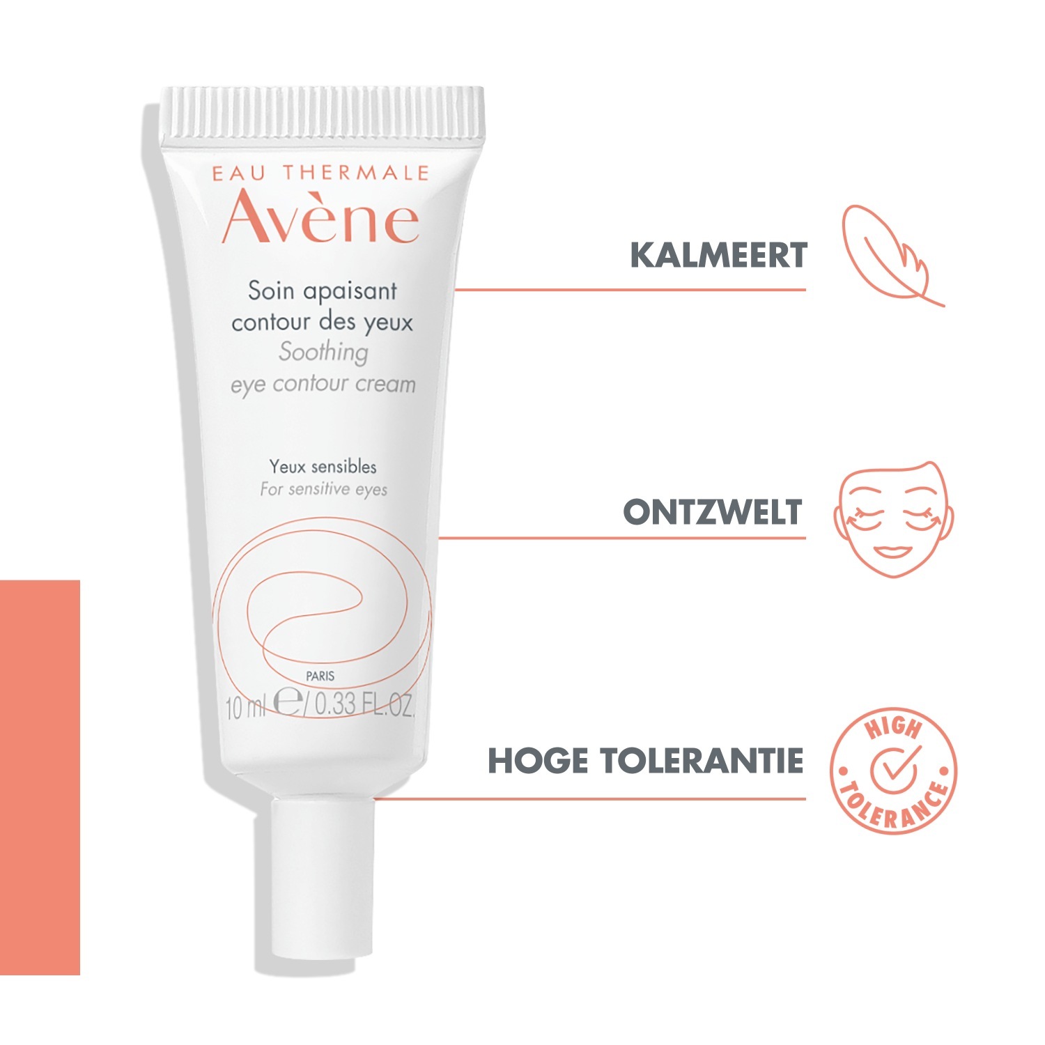 Avène krema za područje oko očiju Les Essentiels Les Essentiels umirujuća krema za područje oko očiju - 10 ml