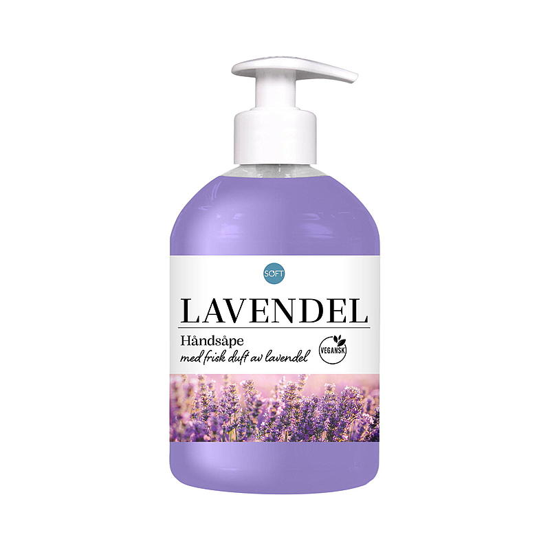 Blød håndsæbe 500 ml Lavendel Soft